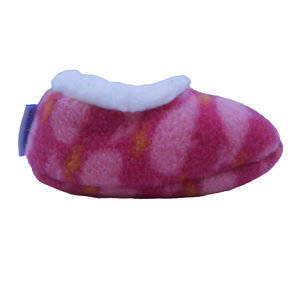 Snoozies Girls Pink Slippers size: 0-3 Months
